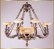 Alabaster Chandeliers Model: RL 344-106